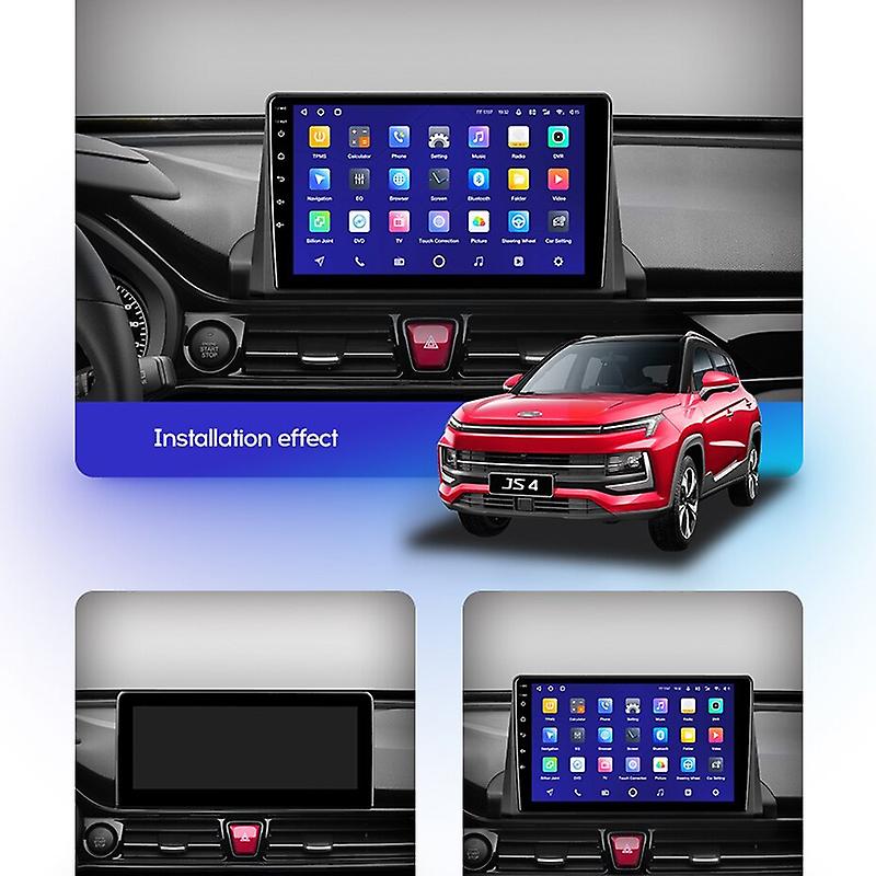 CarPlay Android Auto Radio for  JAC JS4 2020-2023 iEVS4 2019-2023 Refine S4 2018-2022 Car Multimedia