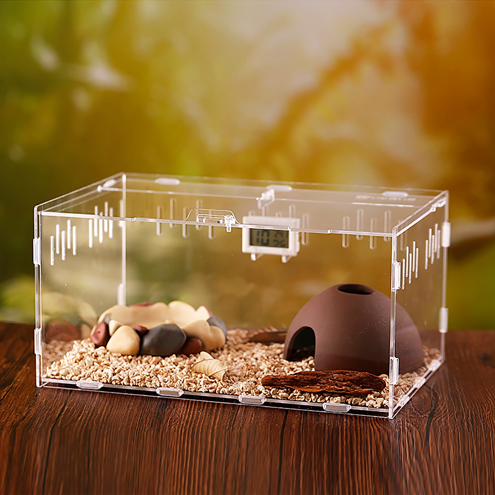 Acrylic Terrarium Spider Terrarium Box Crawling Pet Reptile Terrarium Factory Direct Sales Pet Supplies