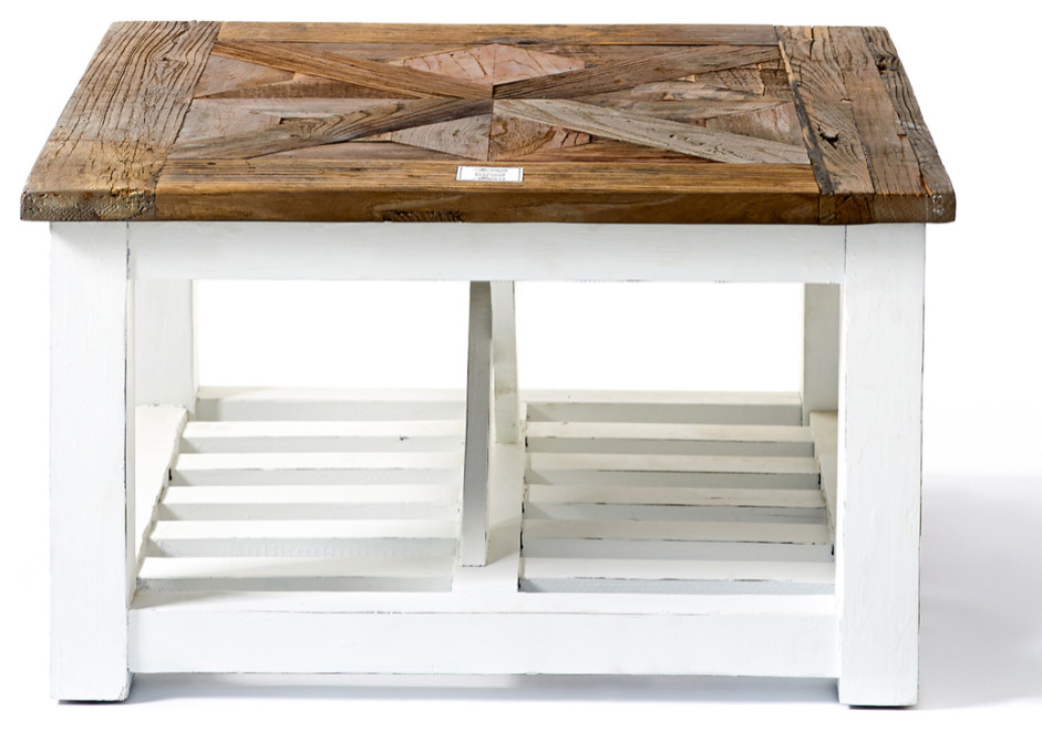 Inlaid Top Coffee Table  Rivi√®ra Maison Ch√¢teau Chassigny   Farmhouse   Coffee Tables   by Oroa   Distinctive Furniture  Houzz