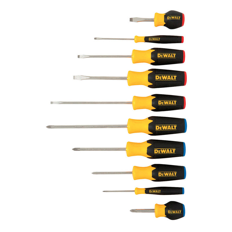 DW 10 pc Screw Starter Set Assorted in.