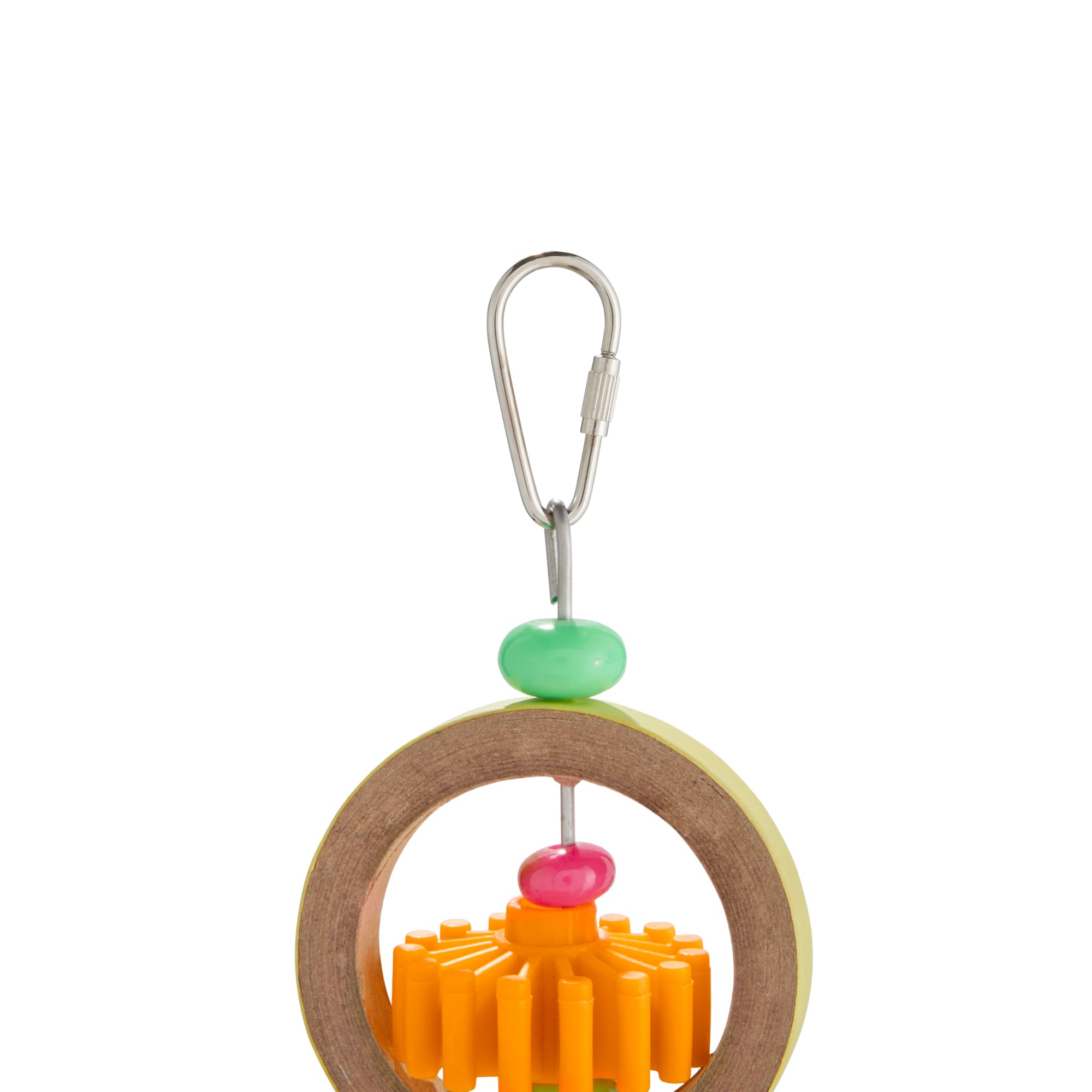 You  Me Geared Up Noisemaking Bird Toy， Medium