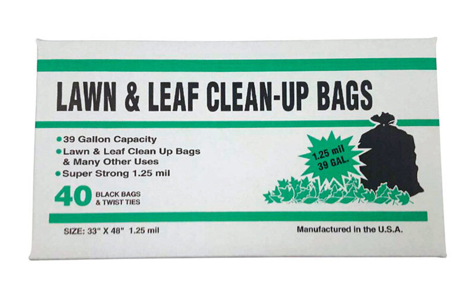 LAWNLEAF BAG 39GAL 40PK