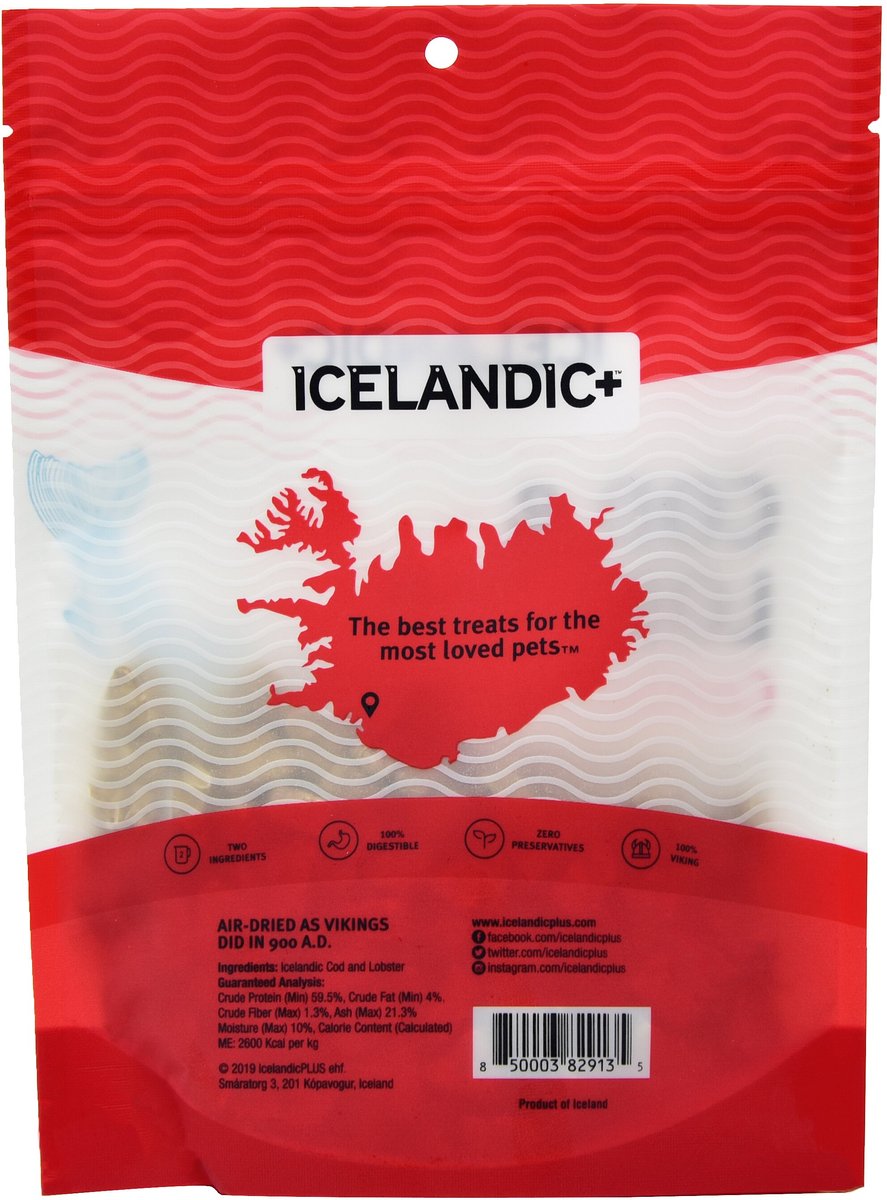 Icelandic+ Grain-Free Cod and Lobster Combo Bites Dog Treats