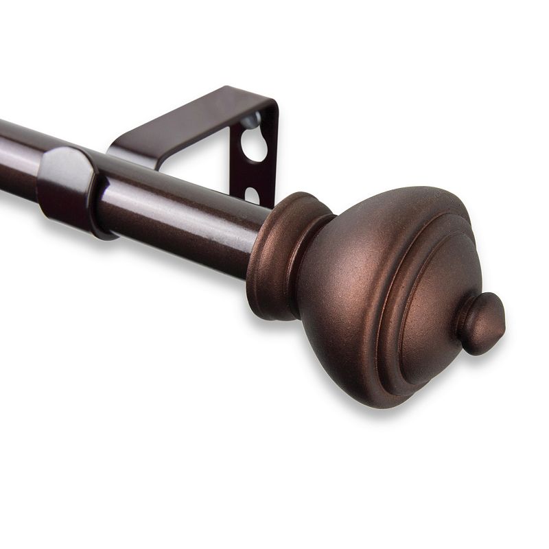 Rod Desyne Savannah 5/8 Single Curtain Rod 84 - 120