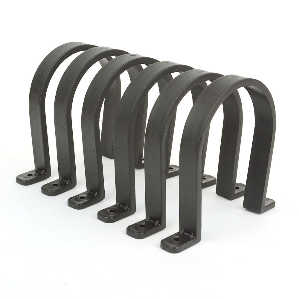 Big Horn 11729PK 6 Pack 2-1/2 Inch Plastic Hose Hanger