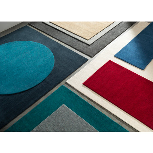 Mystique Wool Solid Navy Rug