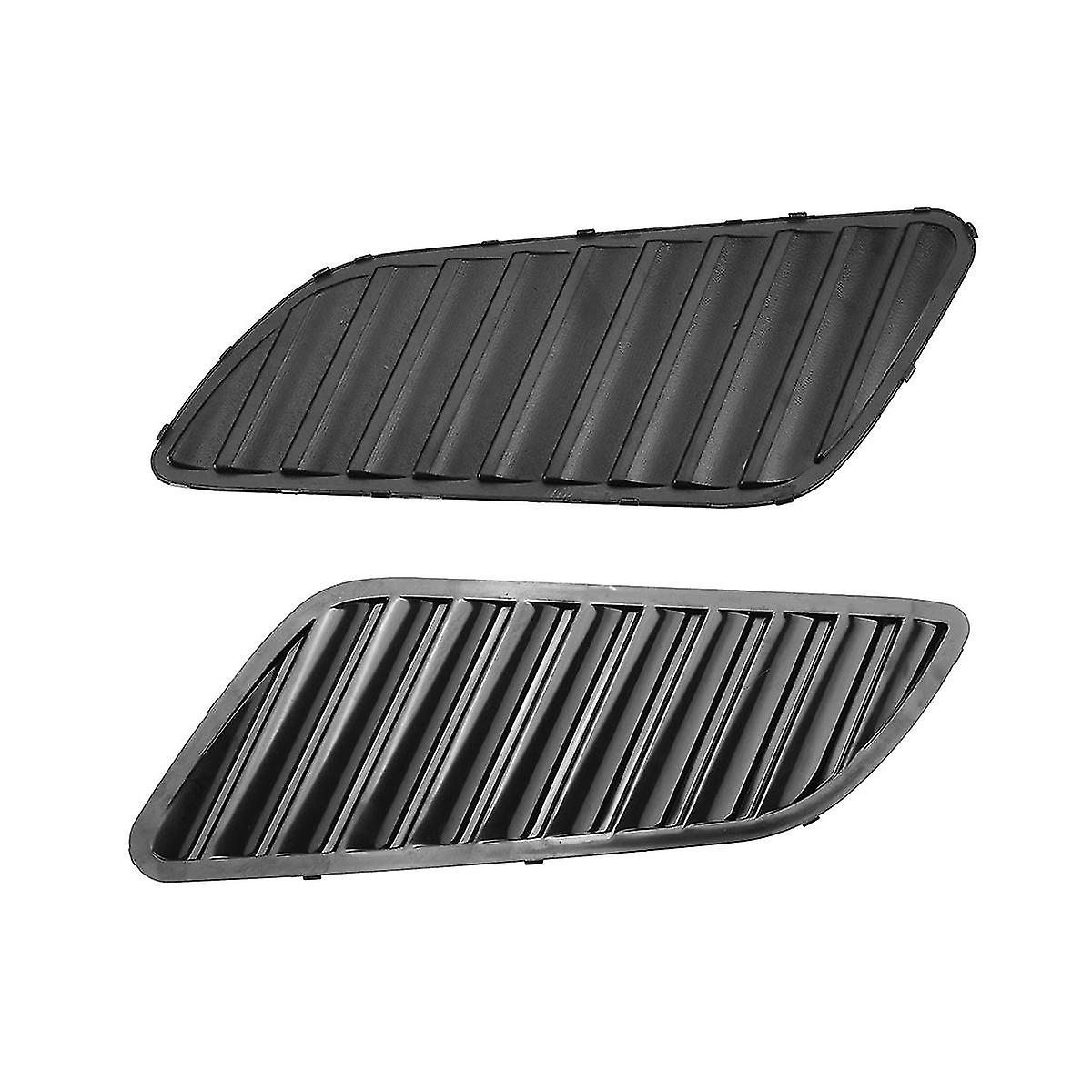 Car Front Grill Hood Cover Grill Air Outlet Vent Cover Trim For E90 E91 E92 F30 E46 Dtm Style(black