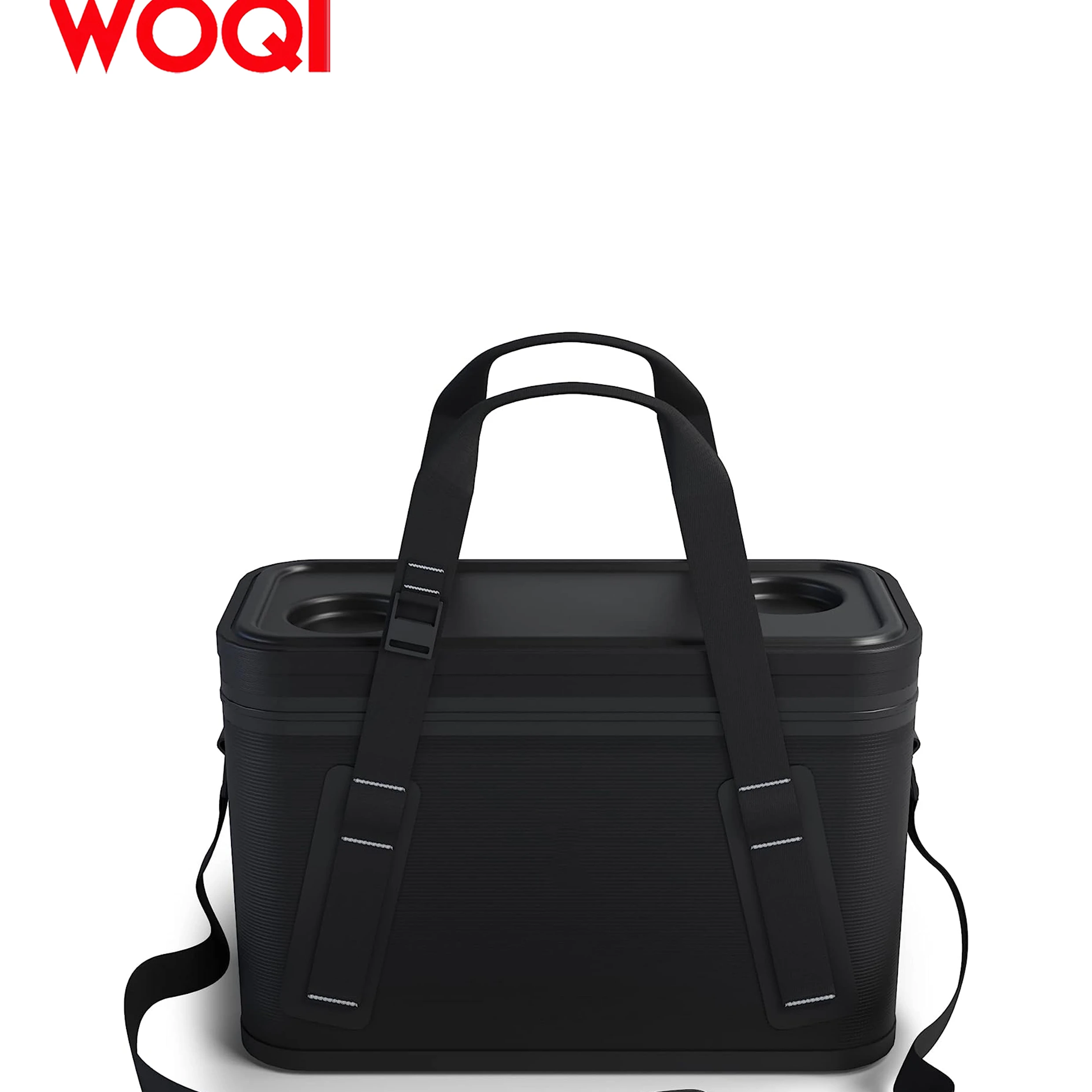 WOQI soft refrigerated bag  insulated  durable   and leak proof   small portable travel cooler   tear resistant  foldable