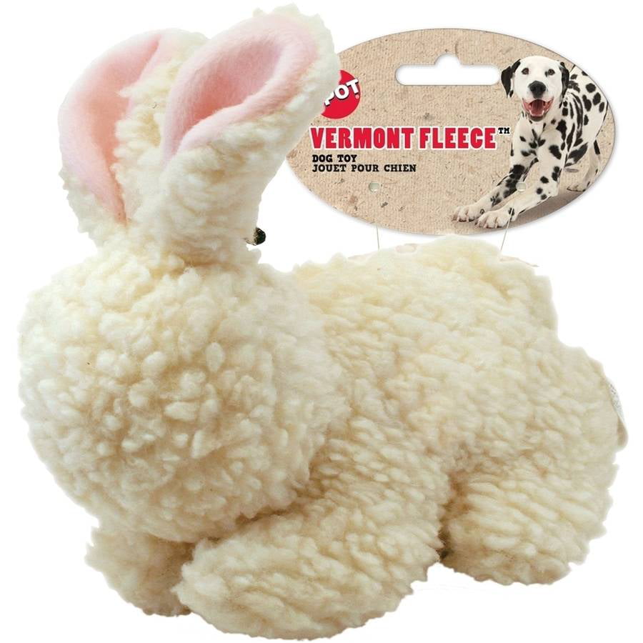 Ethical Products Spot Fleece Rabbit Dog Toy， 9