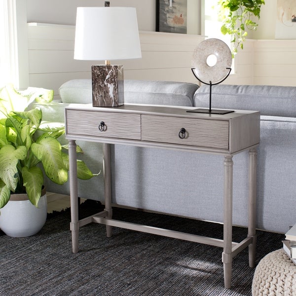 SAFAVIEH Aliyah 2-Drawer Console Table - 35.5