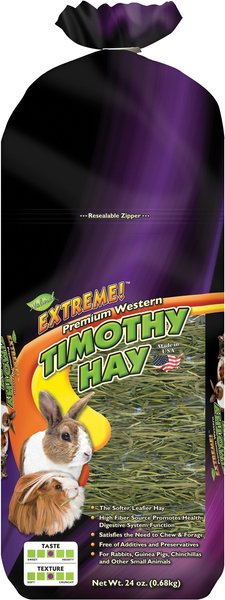 Brown's Extreme! Timothy Small Pet Hay， 24-oz bag