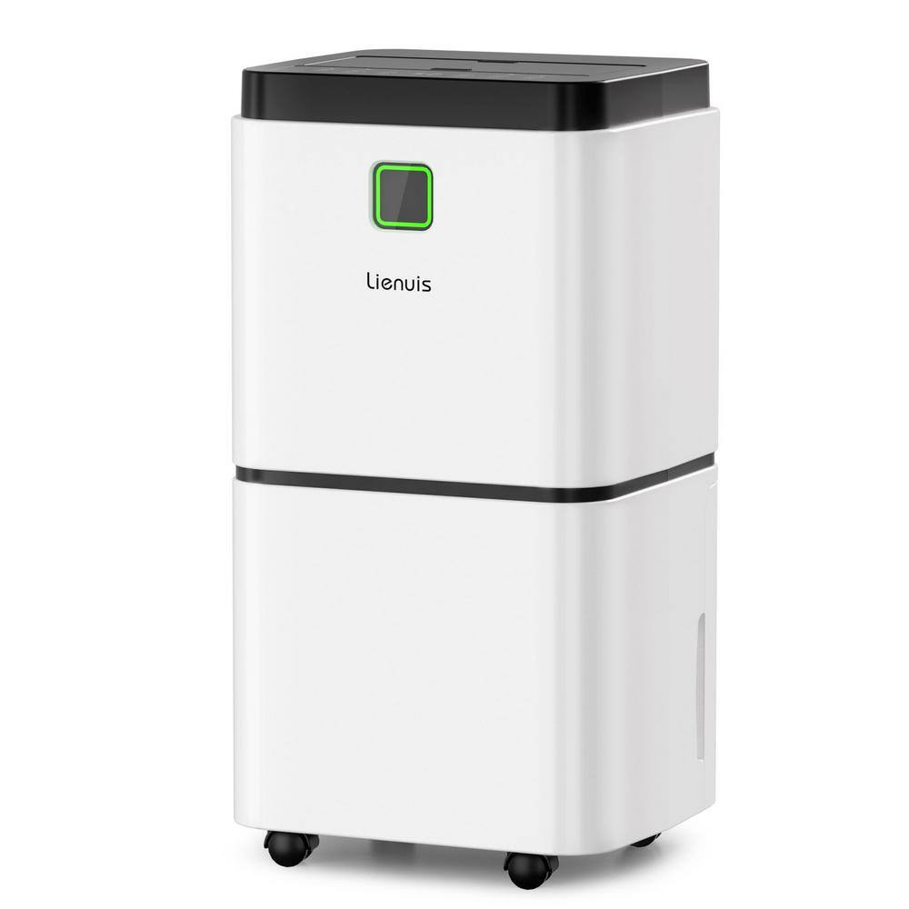 Edendirect 25 pt. 1500 sq.ft. Dehumidifier for Home and Basements in White with Bucket WXKJRY20051501