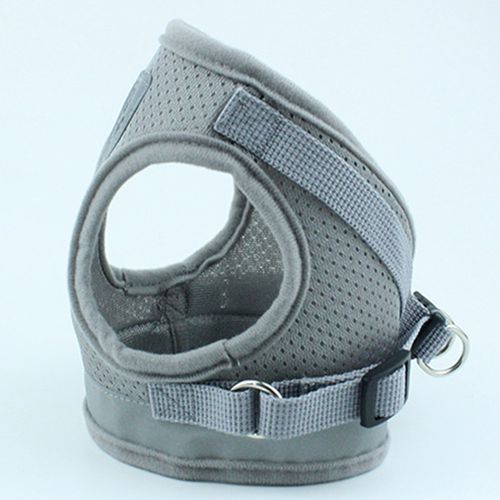 SHIYAO Nylon Dog Vest Harness Patches Reflective Small Large Medium Excellent(Black-L)