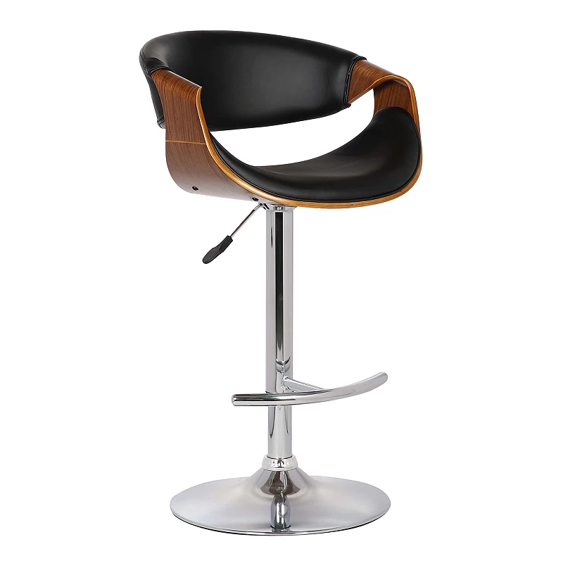 Armen Living Butterfly Adjustable Swivel Stool