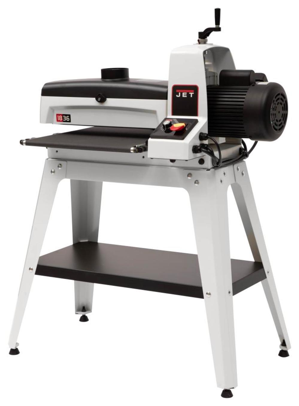 JWDS-1836 Drum Sander with Stand ;