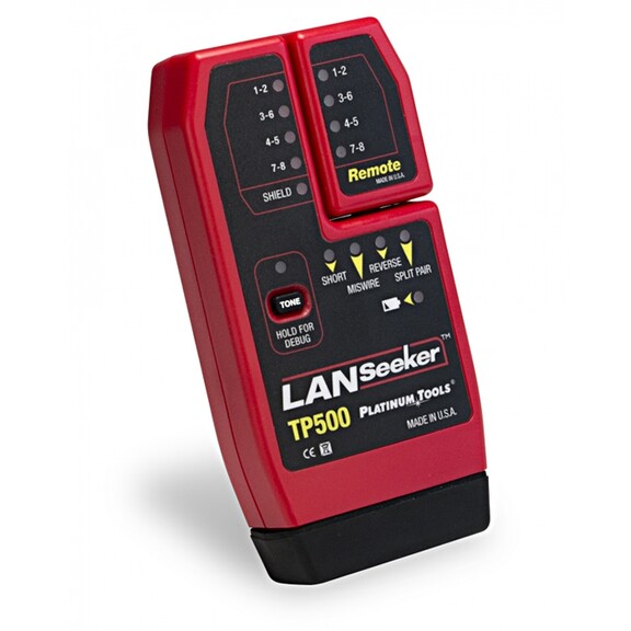 Platinum Tools LANSeeker Cable Tester  PLA TP500C