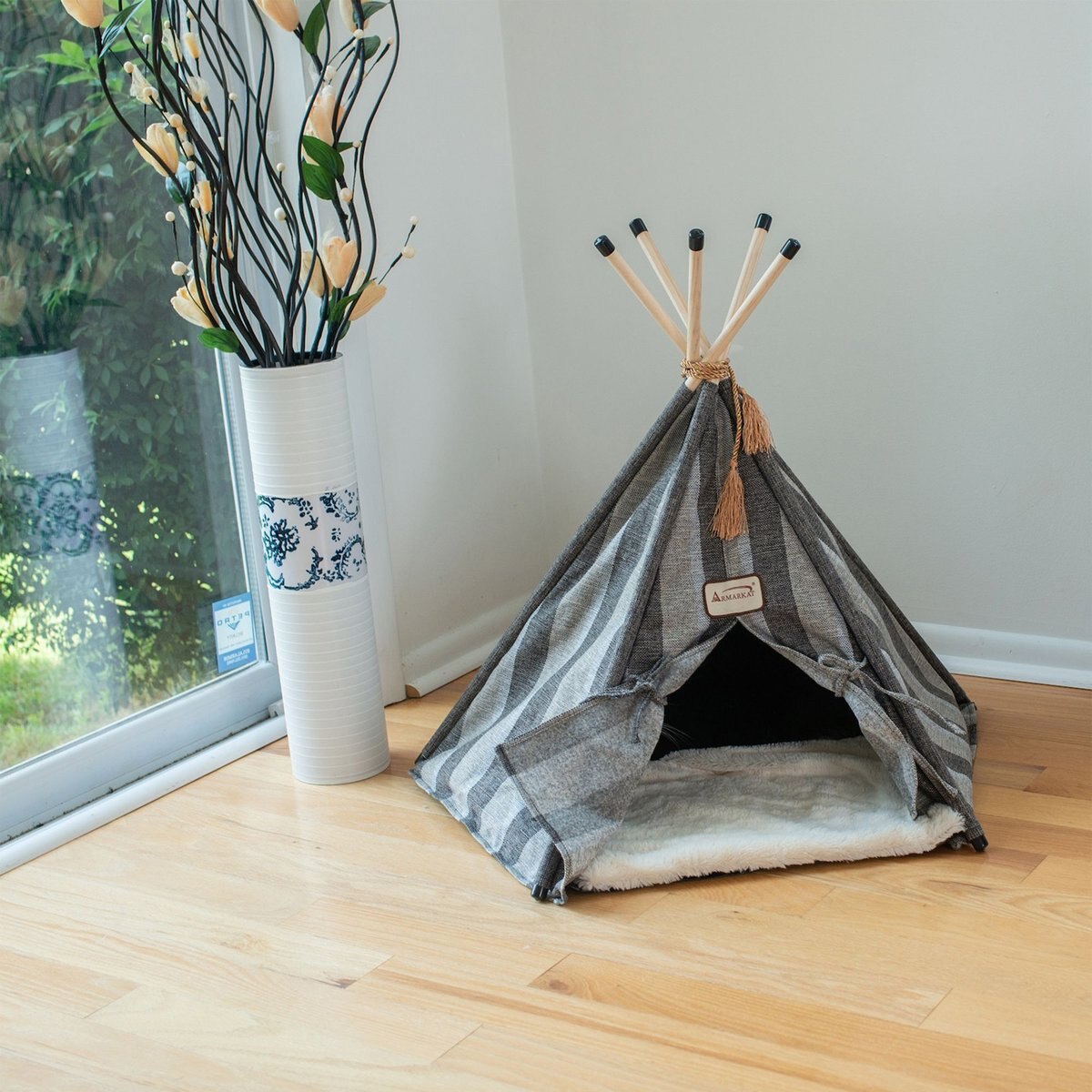 Armarkat Teepee Style Cat Bed