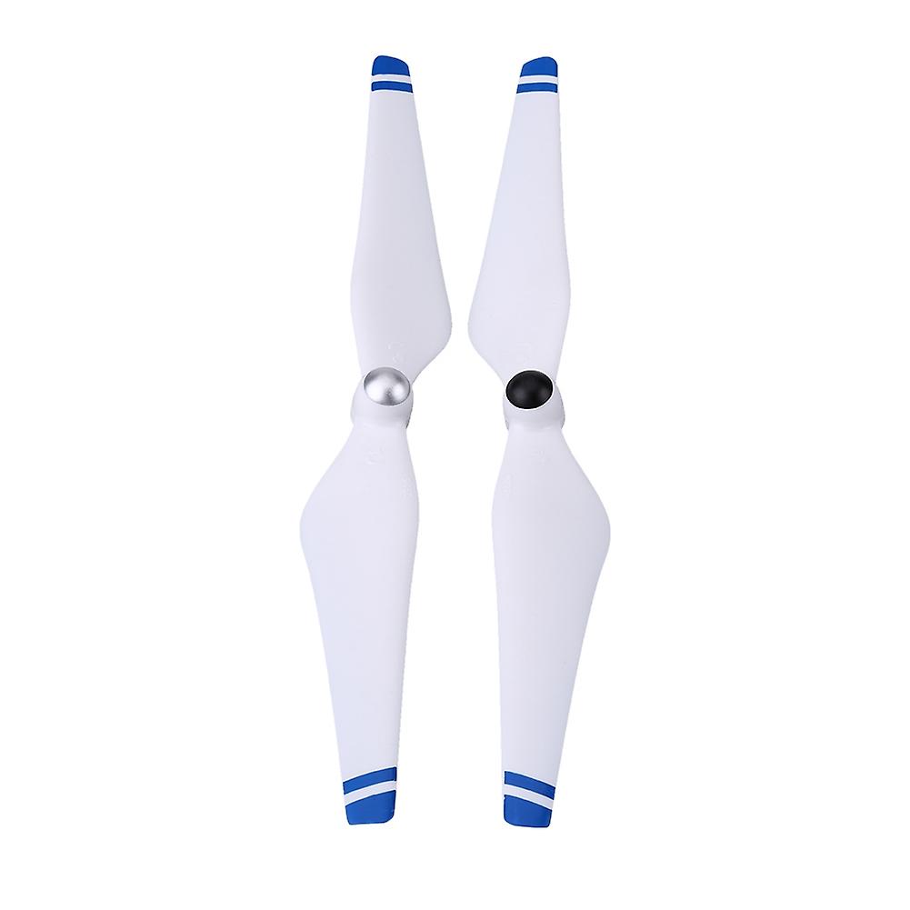 2 Pairs 9450 Cw Ccw Propellers Blades Accessory For Dji Phantom2/3 Quadcopter (white + Blue)