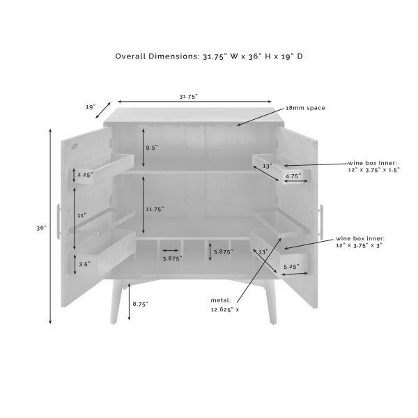 Landon Bar Cabinet