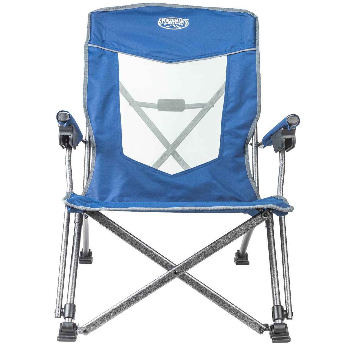 Sportsman's Warehouse Low Profile Reclining Chair  Blue