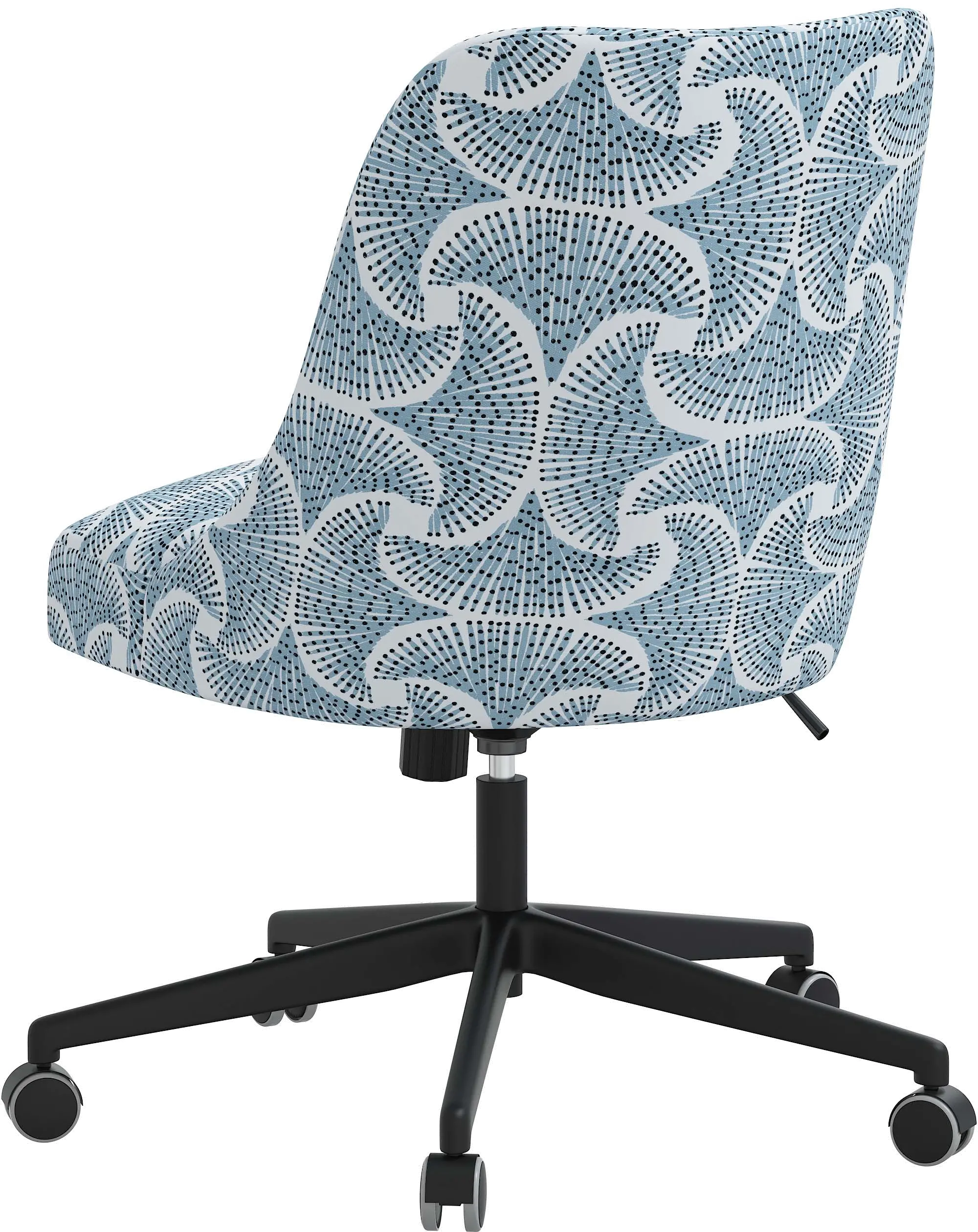 Spencer Sea Fan Blue Office Chair - Skyline Furniture