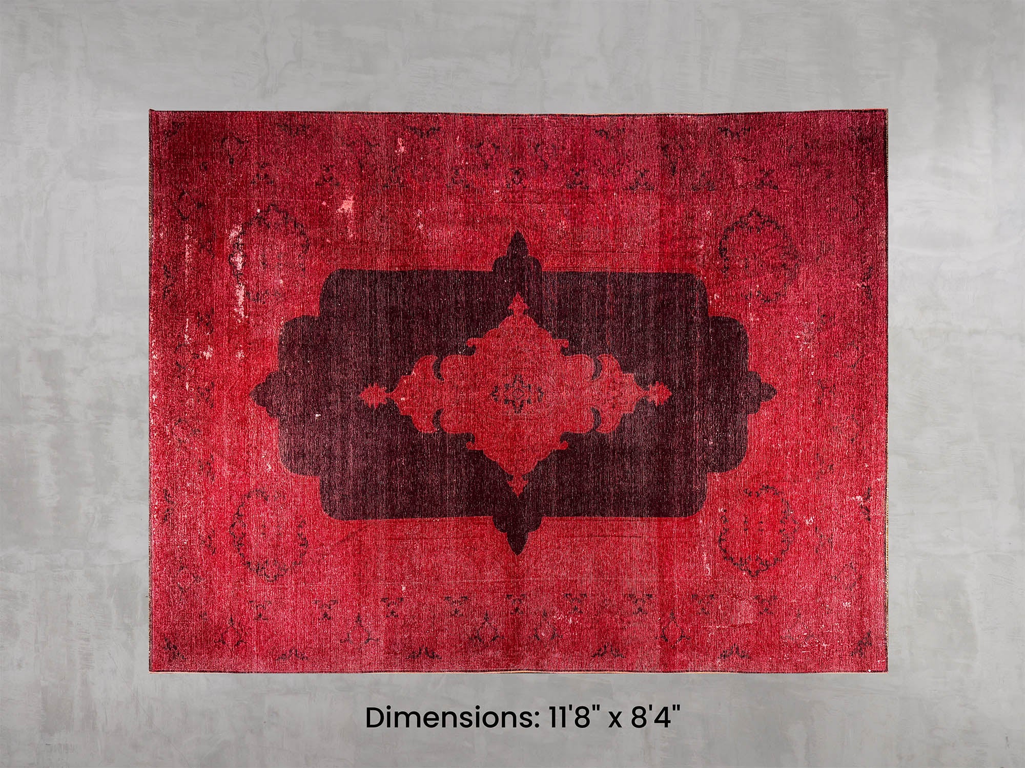 Namaste Rug -  Red 11'8 x 8'4