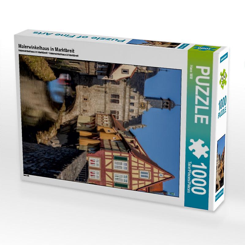 Malerwinkelhaus in marktbreit - calvendo foto-puzzle