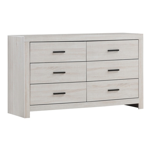 Coaster Furniture Brantford Coastal White Panel Bedroom Set - - 31683701