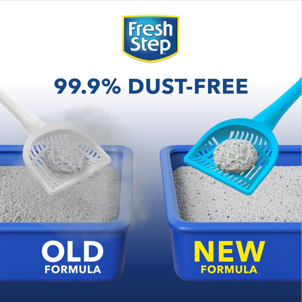 Fresh Step Clean Paws Simply Unscented Clumping Clay Cat Litter