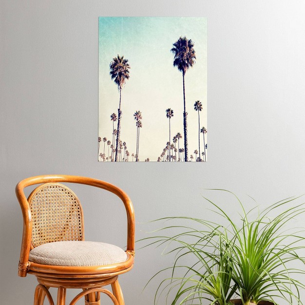 Bree Madden California Palm Trees Unframed Wall Poster Print Green Deny Designs