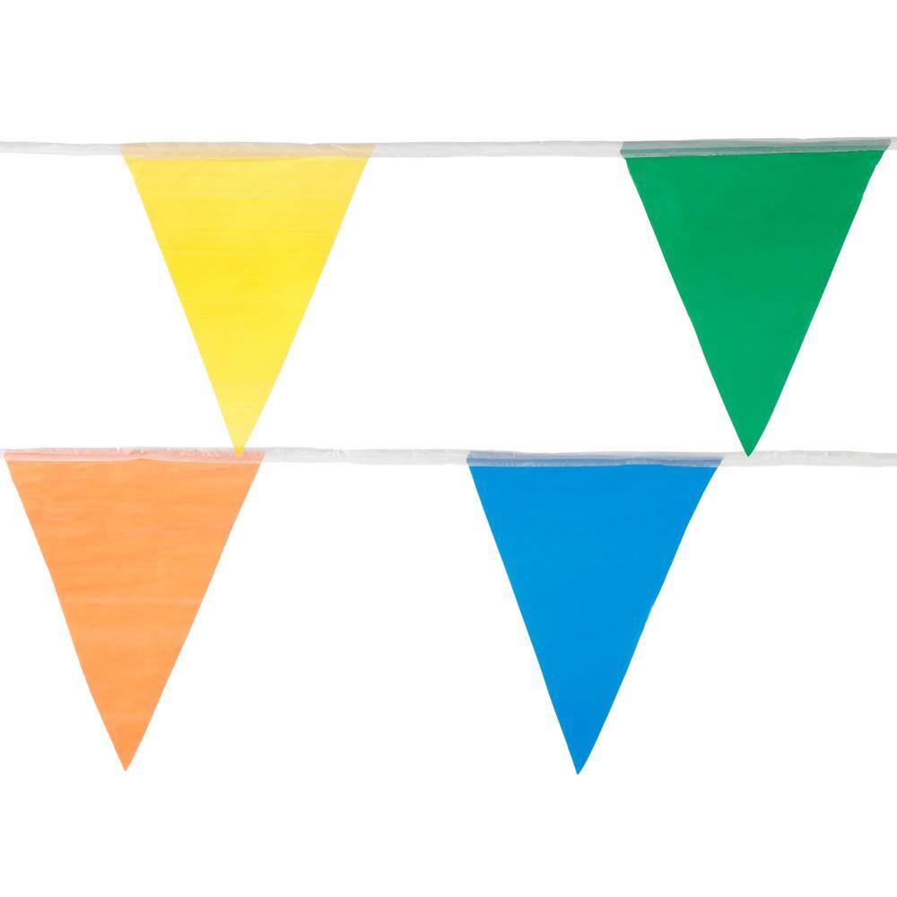 Safety Flag 60 ft. Pennant Tape 8636M