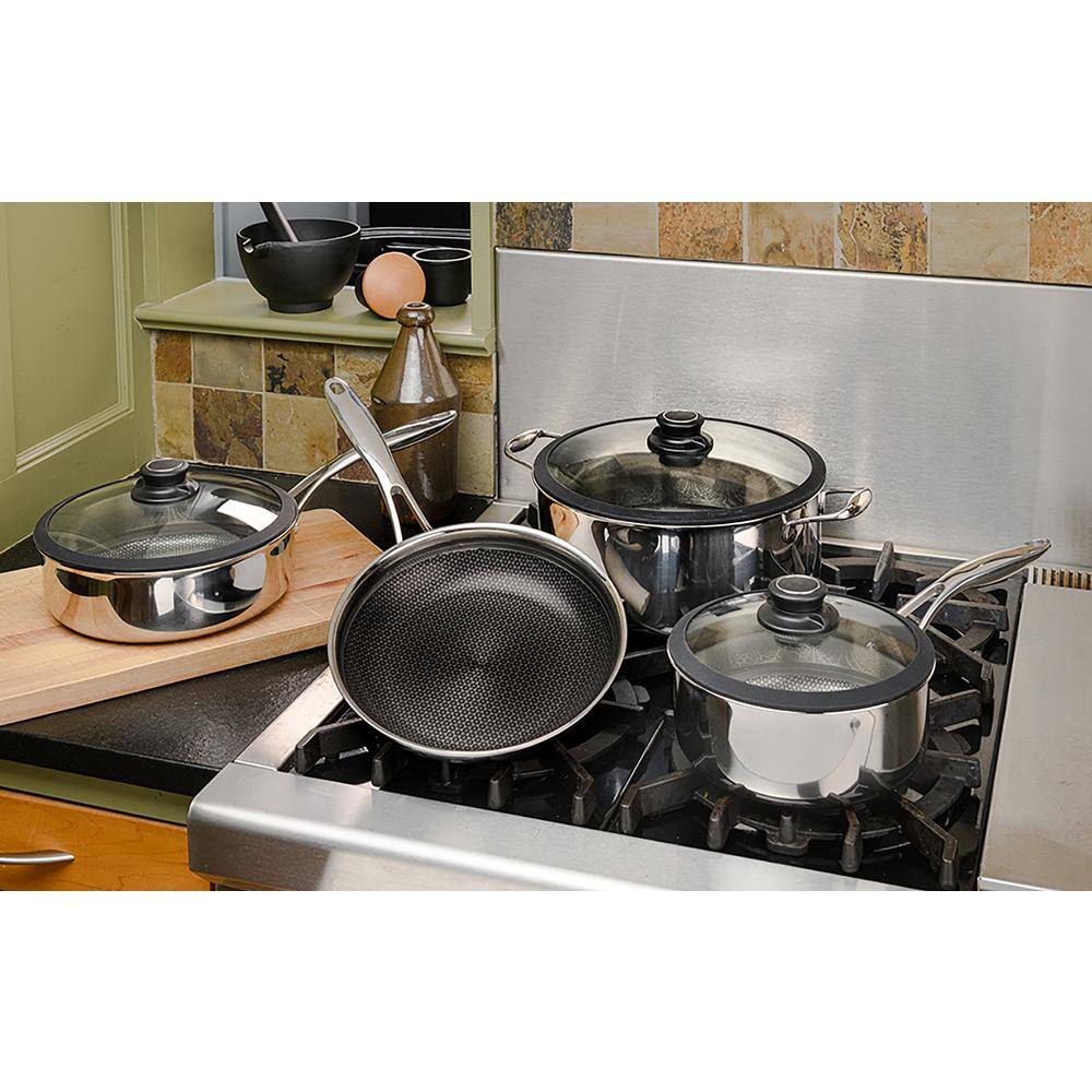 Black Cube 7-Piece Hybrid Quick Release Cookware Set BCSET7