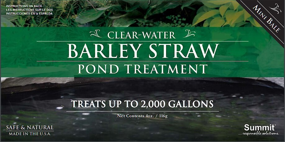 Summit Clear-Water Barley Straw Pond Treatment