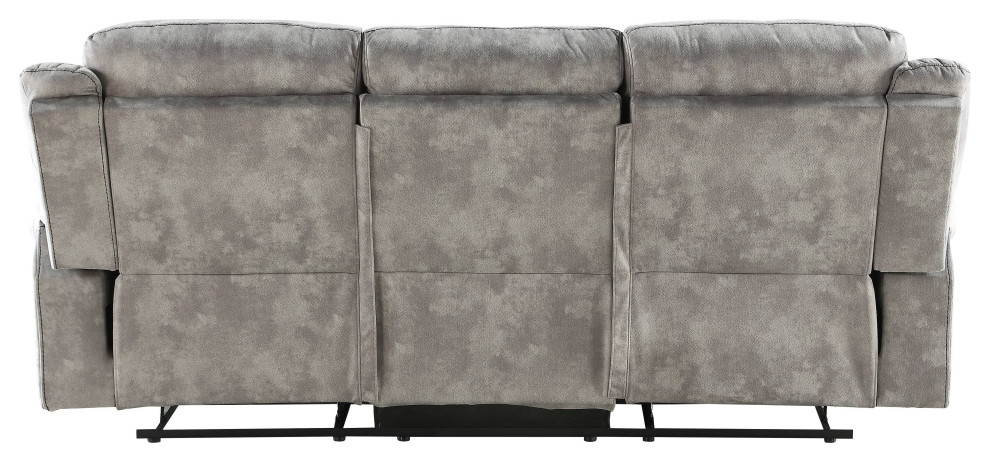 ACME Zubaida Sofa With USB Dock and Console   Contemporary   Sofas   by Acme Furniture  Houzz