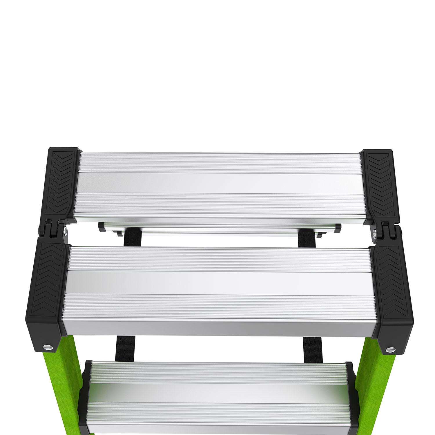 Little Giant Sure Step 25.98 in. H X 11.8 in. W X 8 in. D 375 lb. capacity 3 step Resin Step Stool