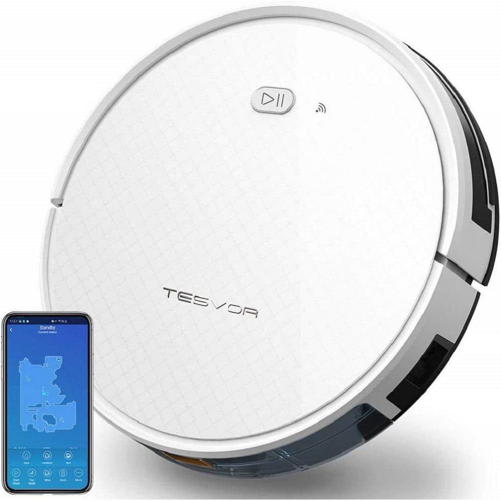 Tesvor x500 Pro Robot Vacuum Cleaner and Mop 1800Pa Strong Suction SelfCharging WiFi Connected