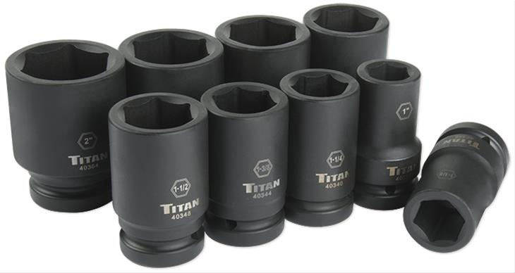 Titan Tools 40309 Titan Impact Socket Sets