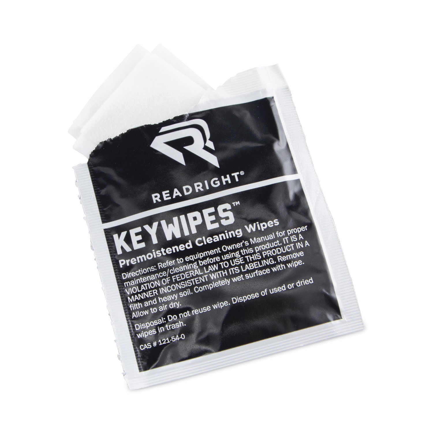 KeyWipes Keyboard Wet Wipes by Read Rightandreg; REARR1233