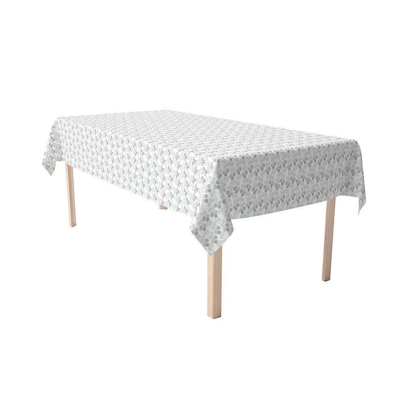 Rectangular Tablecloth， 100% Cotton， 60x84， Monochrome Branches