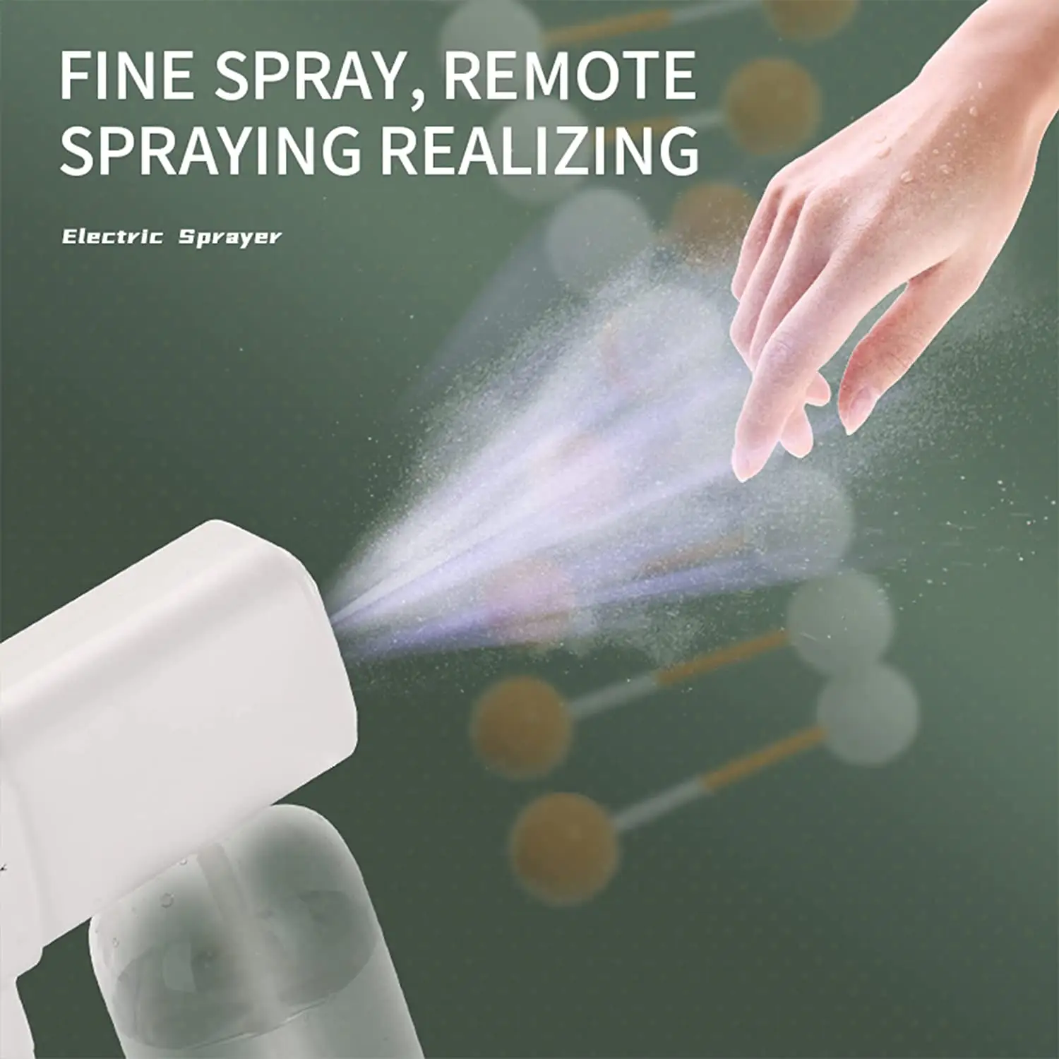 Disinfection Sprayer Electric Fogger Disinfection Water Atomizer Sprayer Machine Wireless Steam Spray Guns