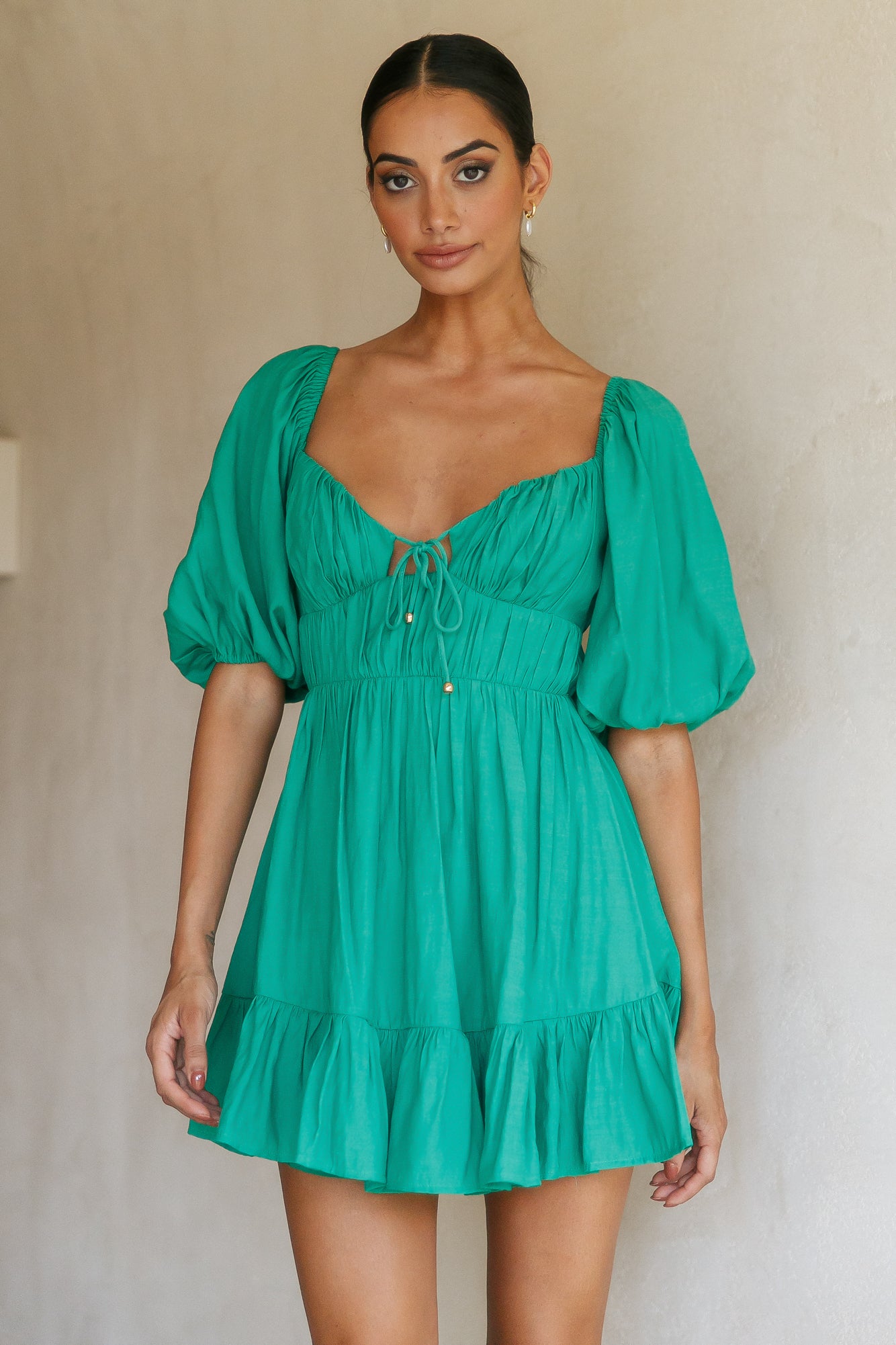 Fiesta Lovin Dress Green