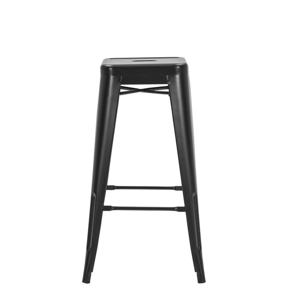 Carbon Loft Raven Stackable Metal Bar Stool