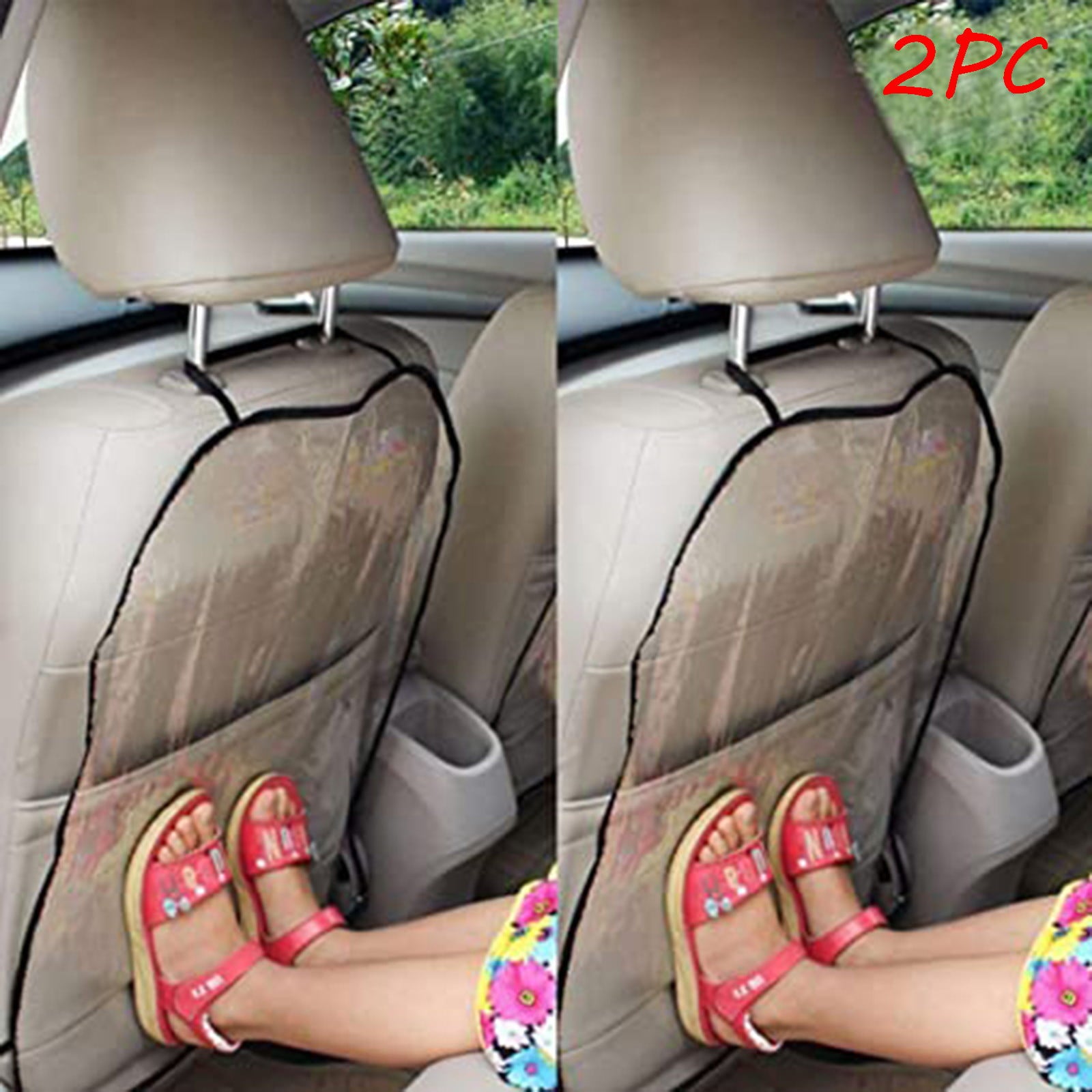 VerPetridure 2Pcs Child Car Seat Back Protector 2Pcs Child Car Seat Back Protector2Pcs Child Car Seat Back Cover