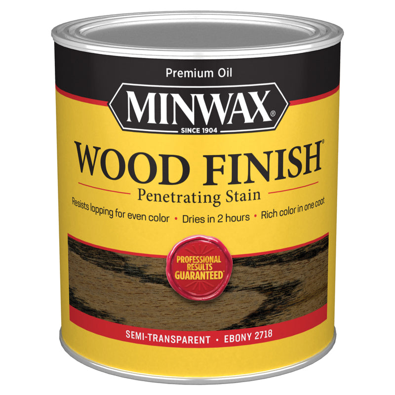 STAIN MINWX QT EBONY