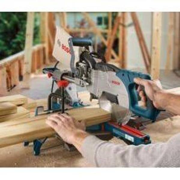 Bosch 12 Amp 8-12 in. Corded Portable Single Bevel Sliding Compound Miter Saw with 48-Tooth Carbide Blade CM8S