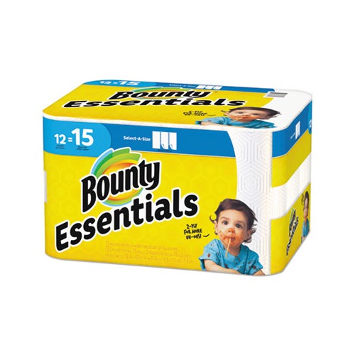 Bounty Essentials SelectASize Kitchen Roll Paper Towels  PGC75720