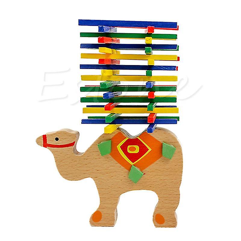 Wooden Stacking Toy Stacking Game Balance Beam Balancing Toy  Balance Game