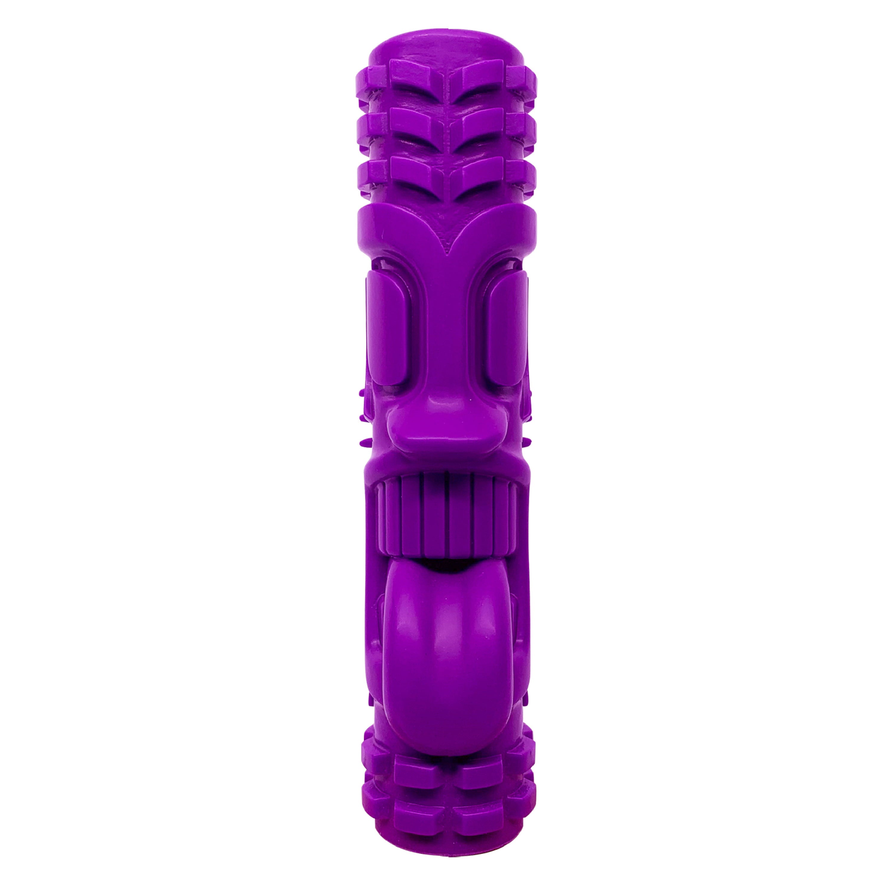 Vibrant Life Rubber Tiki Dental Chew Toy for Dogs， 7 inches