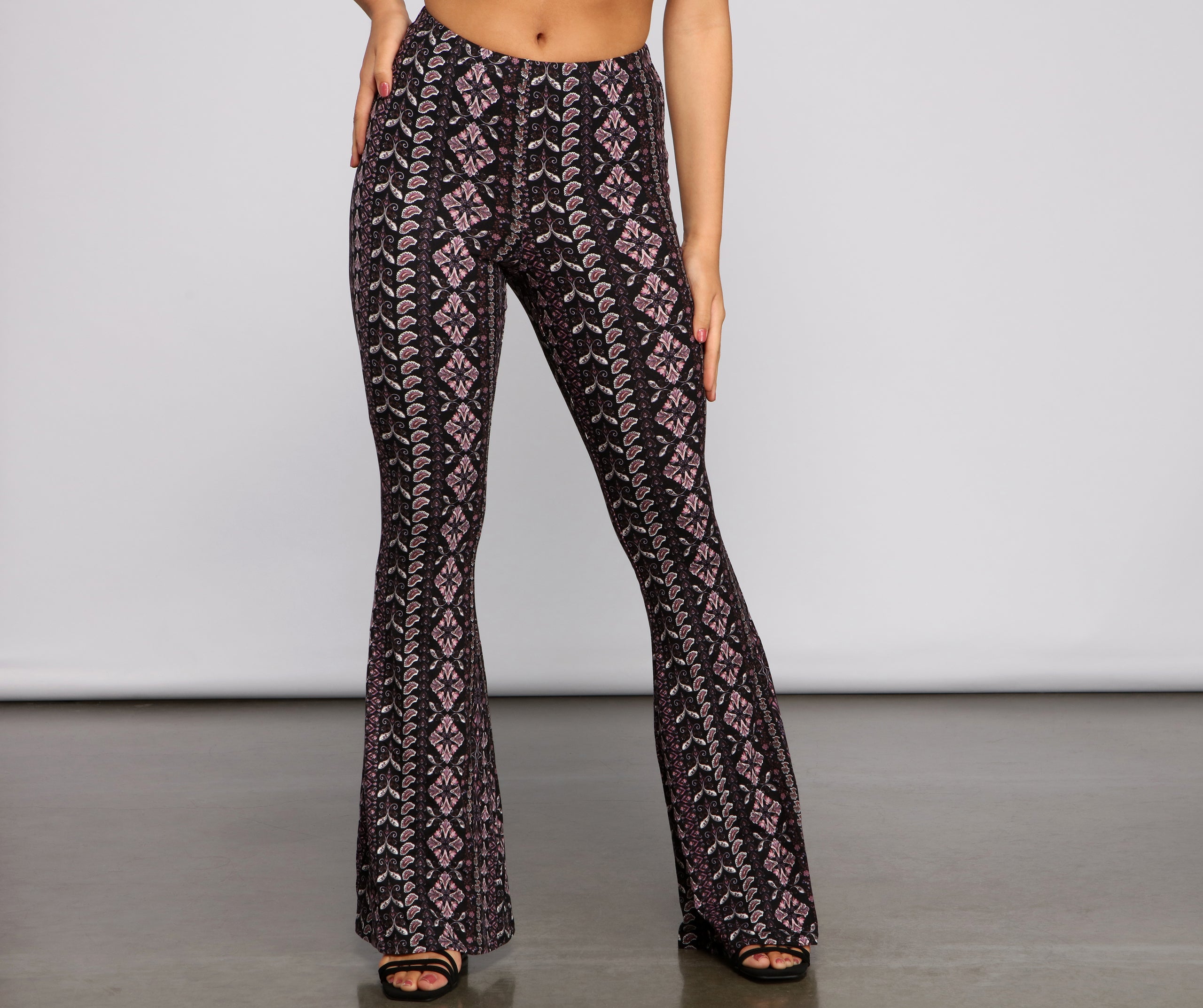 Dreamy Boho-Chic Flare Pants