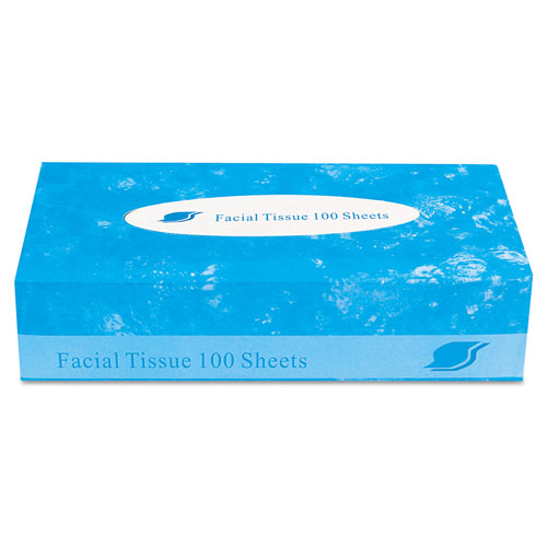 GEN Boxed Facial Tissue | 2-Ply， White， 100 Sheets